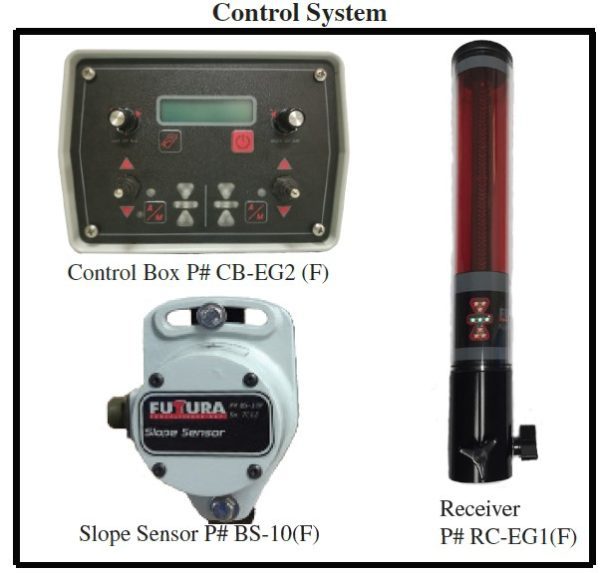Futtura econograde eg2-d automatic grade control system with dual receivers 4